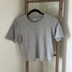 Gray Hollister top